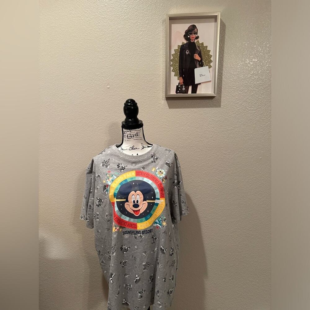 NWT Disney Parks Vintage Play Disneyland DCA tee XL